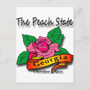 Georgia Peach State Cherokee Ro Vykort