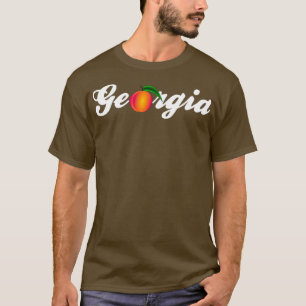 Georgia Peach State T Shirt