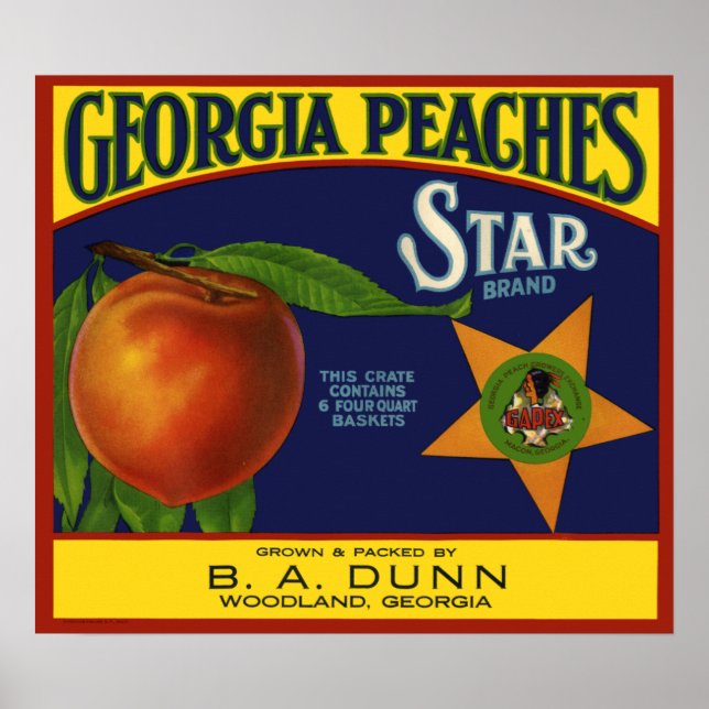 Georgia Peacher Poster (Framsidan)