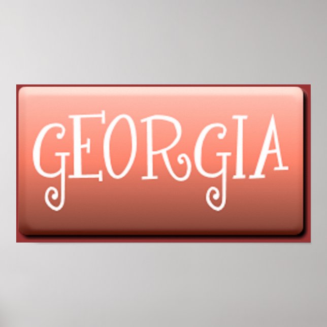 Georgia Poster (Framsidan)