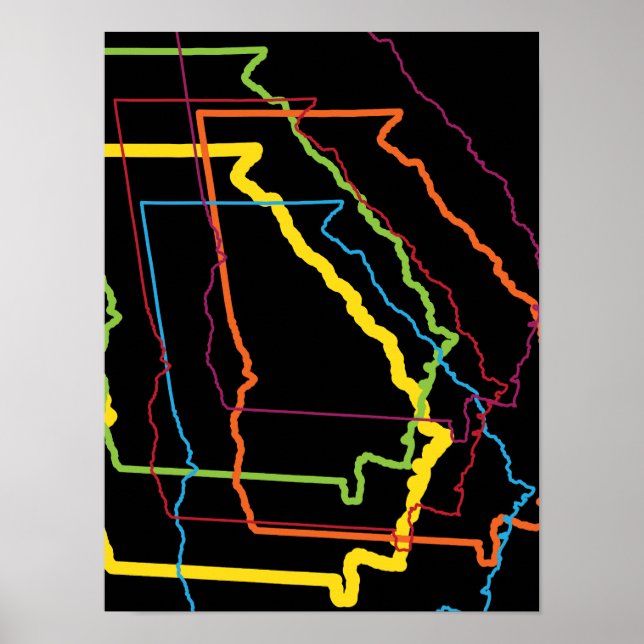 georgia pride blur poster (Framsidan)