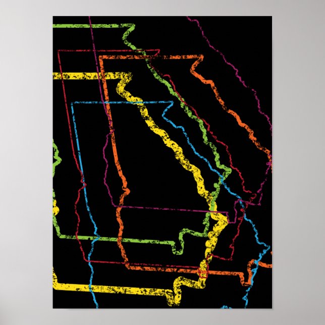 georgia pride blur poster (Framsidan)