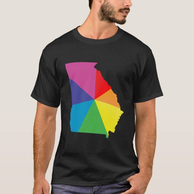 Georgia pride. t shirt (Framsida)