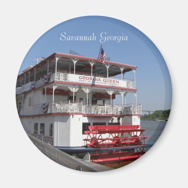 Georgia Queen Magnet (Framsidan)