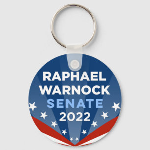 Georgia Raphael Warnock för senaten 2022 Nyckelring