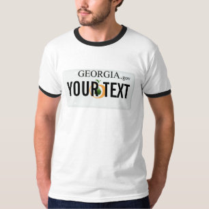 Georgia registreringsskylt tröja