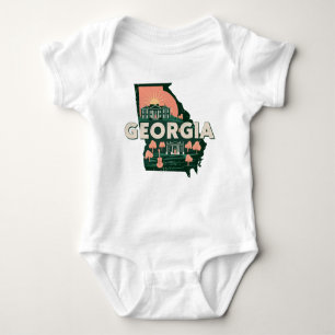 Georgia Retro Silhouette T Shirt