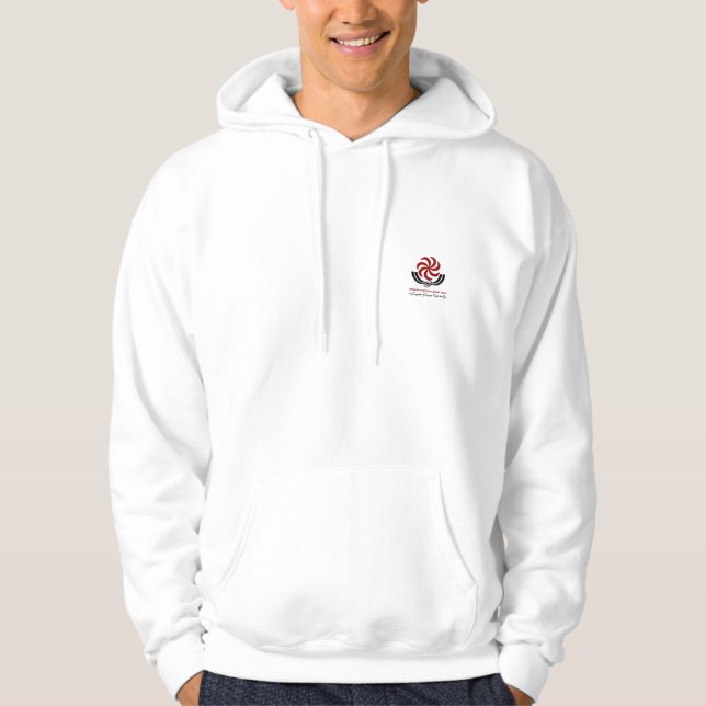 georgia rugbyskjorta sweatshirt med luva (Framsida)