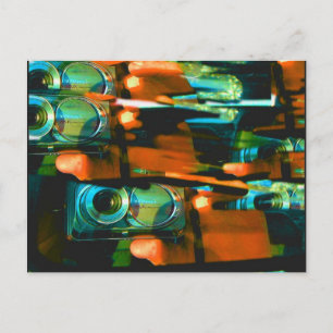 Georgia rythmn (fotofoto från bil spegel) vykort