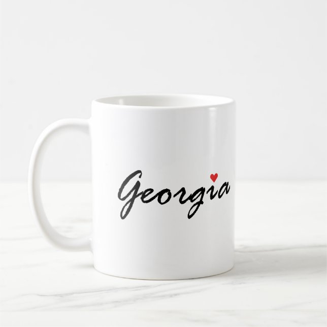 Georgia Sakartvelo Kaffemugg (Vänster)