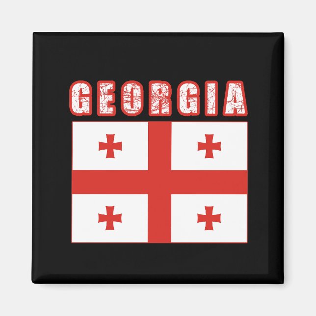 Georgia Sakartvelo Magnet (Framsidan)