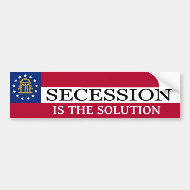 Georgia Secessionbildekal Bildekal (Framsidan)