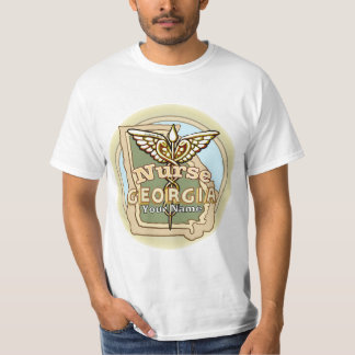 Georgia Sjuksköterska Caduceus T-Shirt