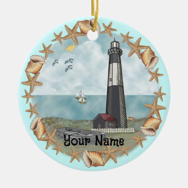 Georgia Snäckas Lighthouse Ornament (Framsidan)