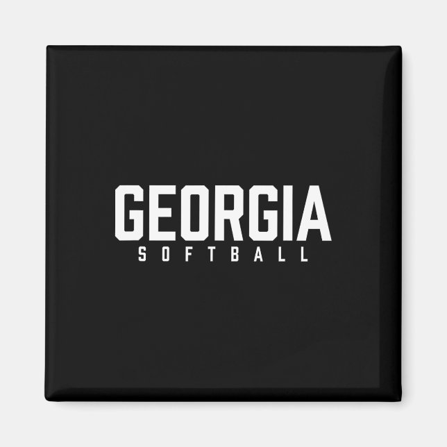 Georgia Softll  Magnet (Framsidan)