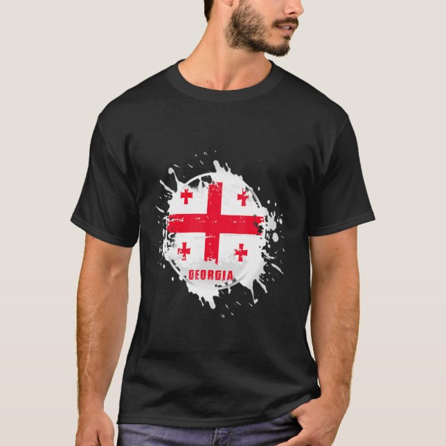 Georgia Splash T Shirt (Framsida)