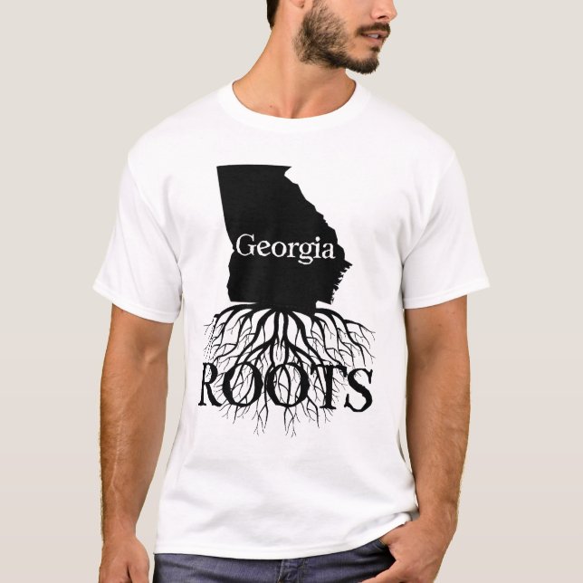 Georgia State Roots Women's or Manar Shirt Tee (Framsida)
