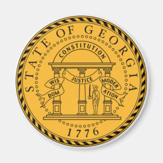 Georgia State Seal Magnet