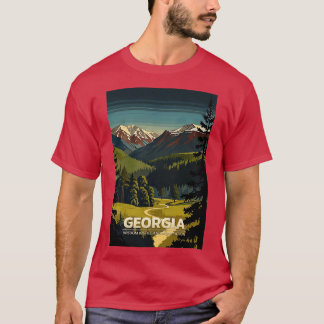 Georgia State Travel TShirt 3 T Shirt