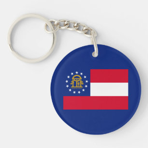 Georgia Statlig flagga Design