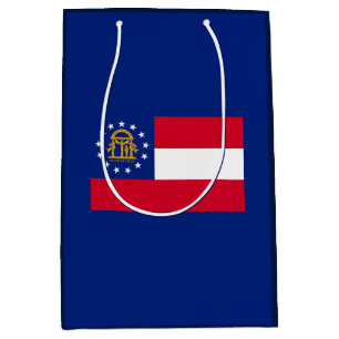 Georgia Statlig flagga Design