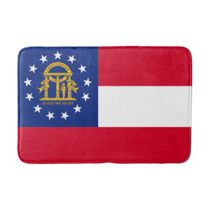 Georgia Statlig flagga Design Badrumsmatta