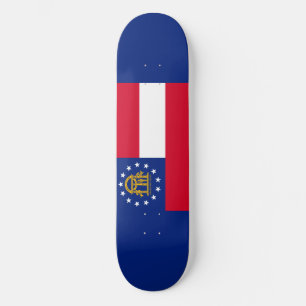 Georgia Statlig flagga Design Old School Skateboard Bräda 18 Cm