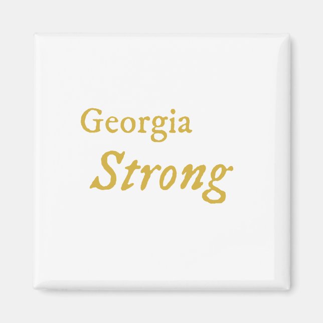 Georgia Strong Magnet (Framsidan)