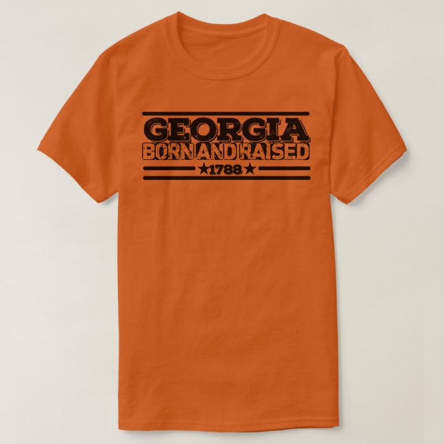 georgia t shirt (Design framsida)