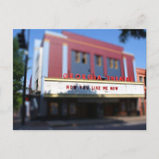 Georgia Theater Vykort