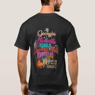 Georgia till skjortan för Nashville CMA musikFest T Shirt