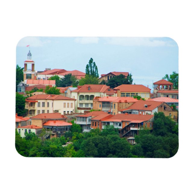 Georgia Town liggande Magnet (Horisontell)