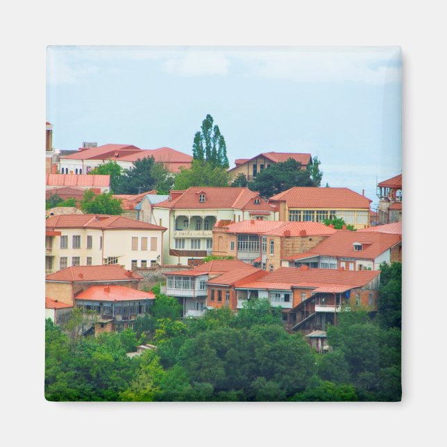 Georgia Town liggande Magnet (Framsidan)