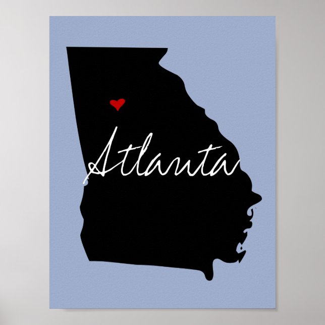 Georgia Town Poster (Framsidan)