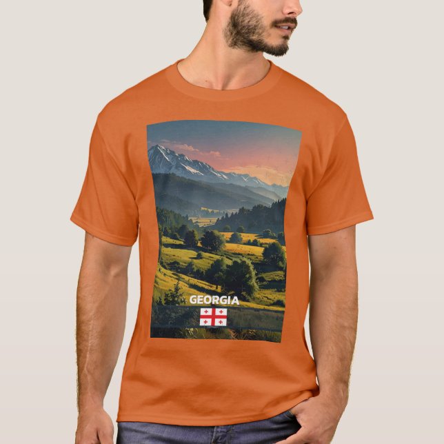 Georgia Travel T Shirt (Framsida)