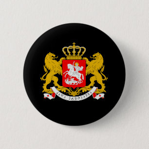 Georgia vapensköld knapp