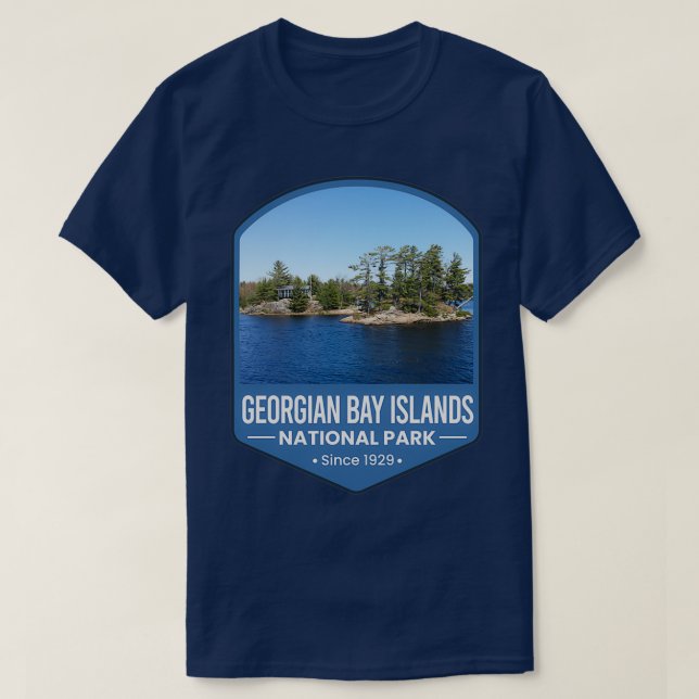 Georgian Bay Islands National Park 5 T Shirt (Design framsida)
