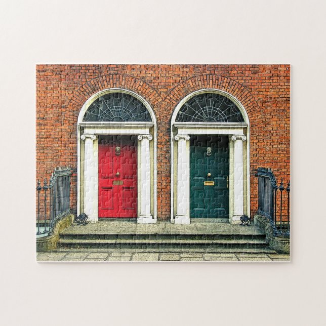 Georgian Doors Puzzle Pussel (Horisontell)