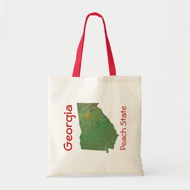 Georgian Karta Bag Tygkasse (Framsidan)