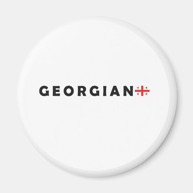 Georgian Sakartvelo Magnet (Framsidan)