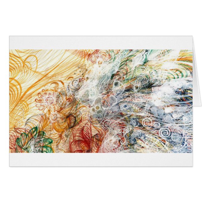 Georgiana Houghton Hälsningskort (Framsidan Horizontal)