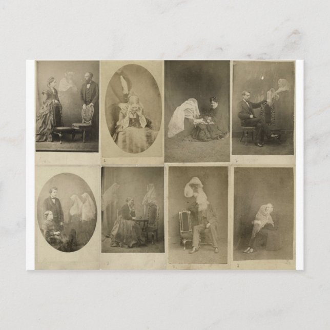 Georgiana Houghton Vykort (Framsida)