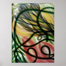 Georgiana Houghtons blomma och frukt Poster