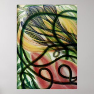 Georgiana Houghtons blomma och frukt Poster
