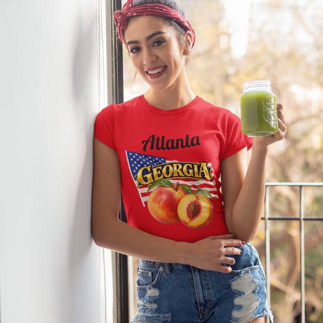 Georgias damtröja t shirt (Georgia Grown, Southern Known)