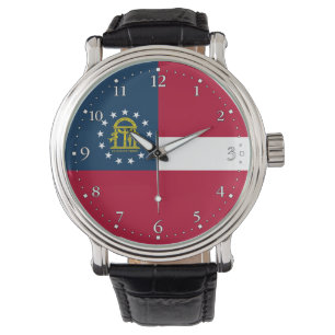 Georgias delstatsflagga armbandsur