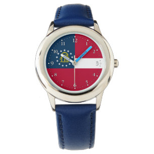 Georgias delstatsflagga armbandsur
