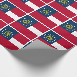 Georgias delstatsflagga presentpapper