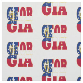 Georgias flagga amerikansk stat tyg