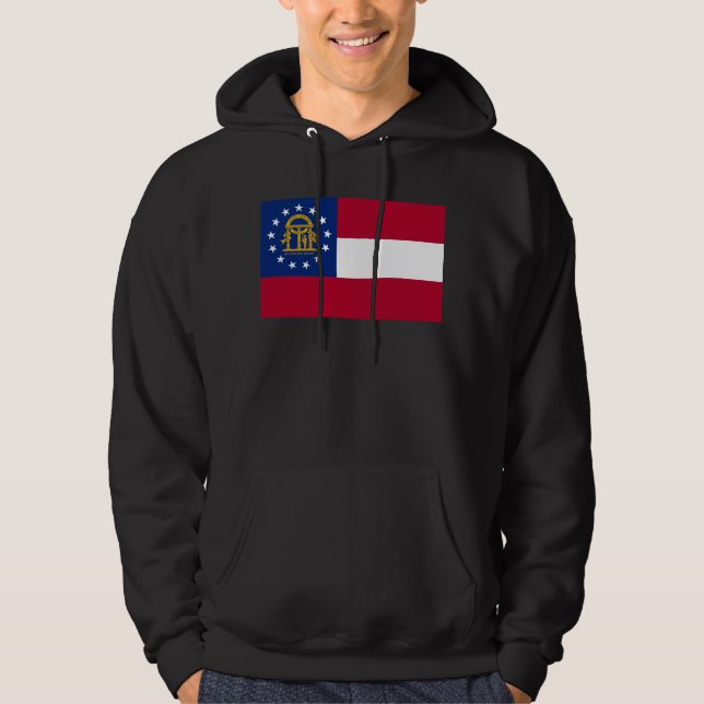 Georgias flagga Hoodie (Framsida)